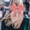 Large Bow Hair Clips Pink Hair Ribbon Bows Barrettes Bowknot