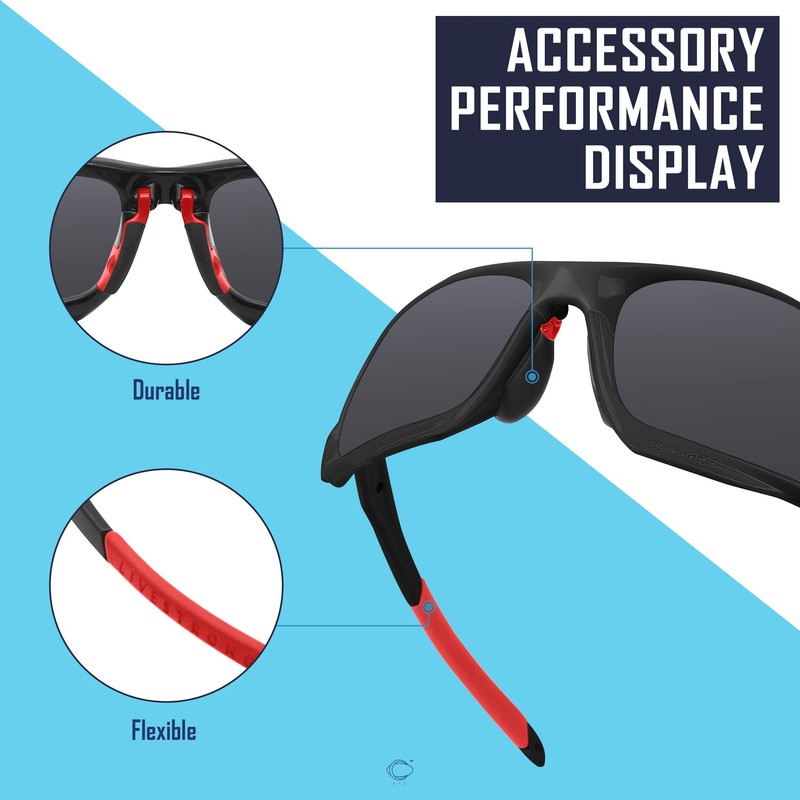 Saucer Replacement Nose Pieces Pads for Oakley Jawbone/Split Jacket/Racing Jacket