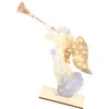 LED Angel Garden Decoration Luminous Acrylic Angel Ornament for Garden