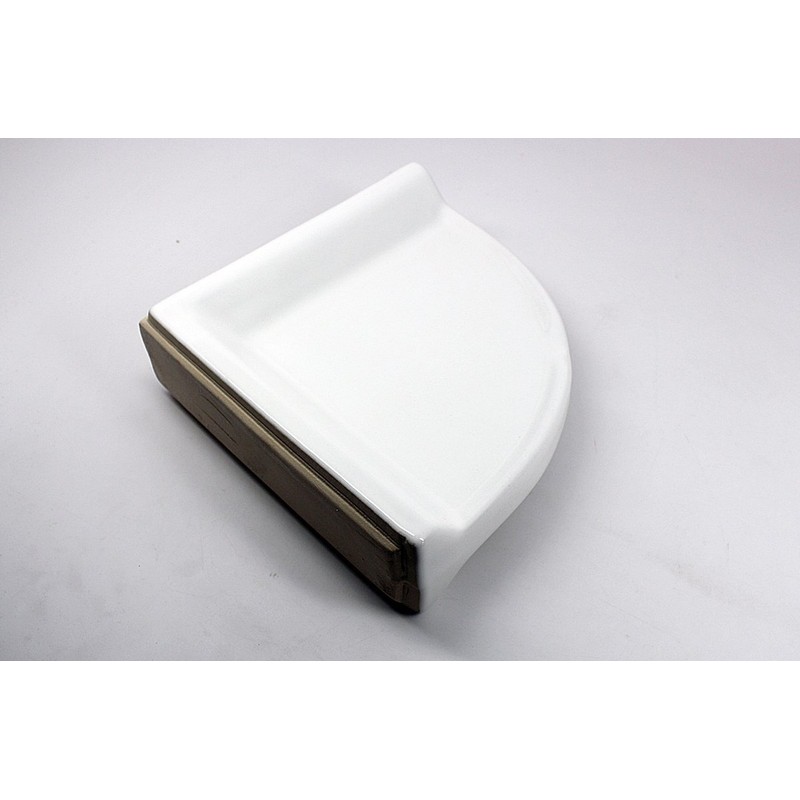 Squarefeet Depot BA780 DALTILE Corner Shower Shelf Wall Accessory White