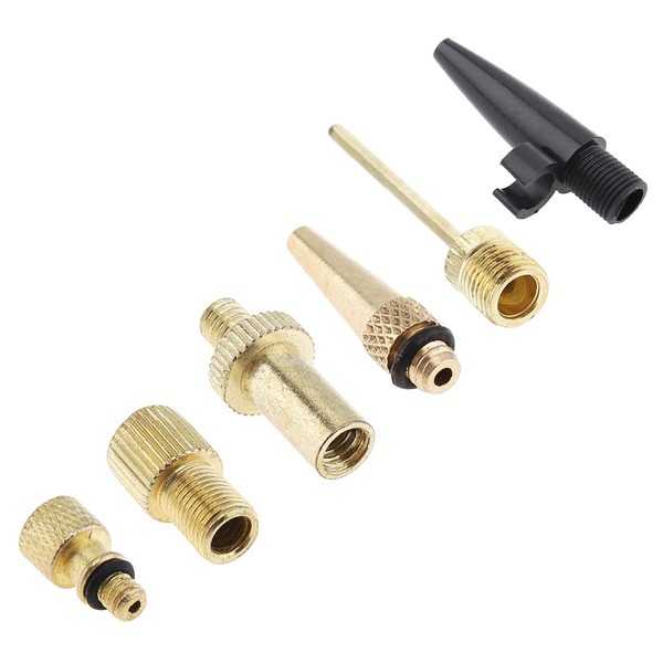 Tobefore Ball Pump Adapter with DV/SV/AV Valve Adapters, Ball Pump