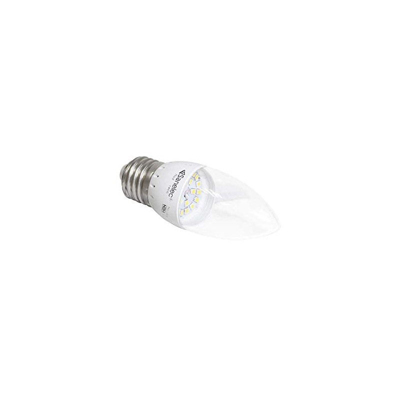 SANELEC, Foco LED, Tipo Vela, E27, Luz Fría, 4 W,