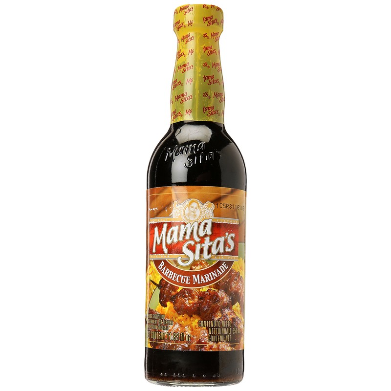 Mama Sitas Barbecue Marinade - 11.83 fl. oz.