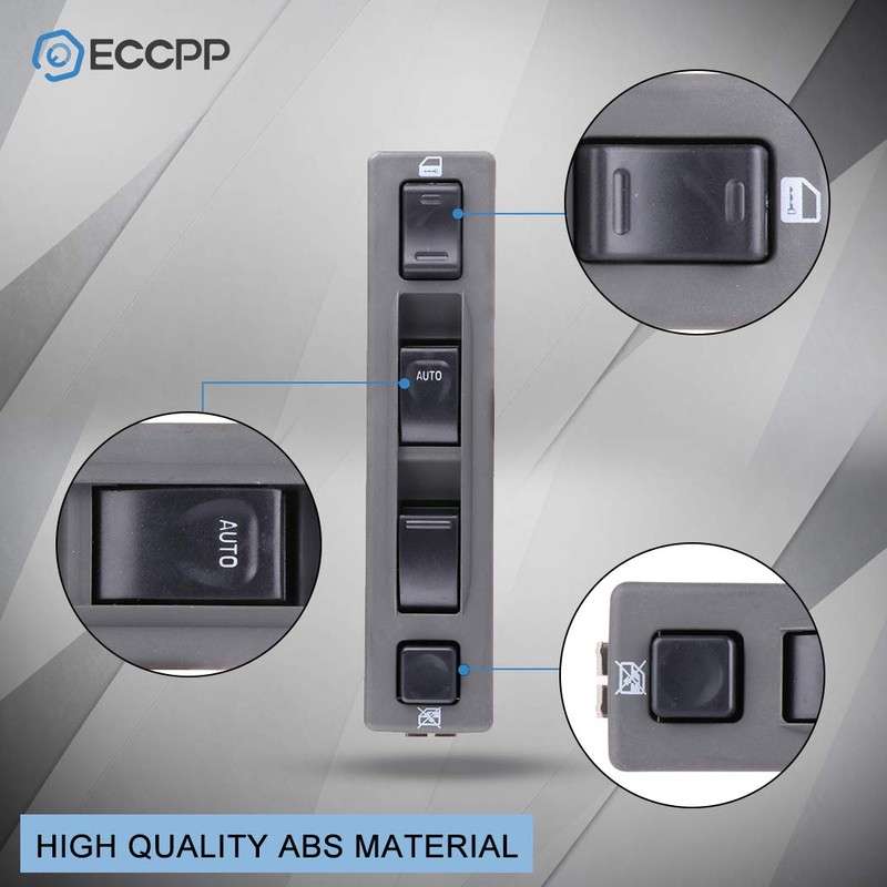 ECCPP Power Window Switch on Front Left Driver Side Fits