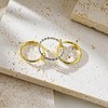 JINEAR 14K Gold Stackable Rings for Women Non Tarnish Dainty
