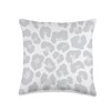 White Gray Print Leopard Cheetah Animal Print White Gray Leopard