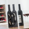 InnovaGoods, Edelstahl, Schwarz, One Size