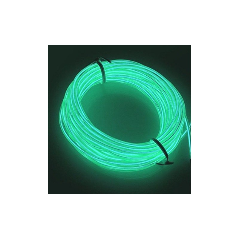 Green 1 Metre Interior Ambient Lighting 12 V Inverter/Adapter Light