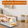 Bread Cutter for Homemade Bread, Bread Cutting Guide, Adjustable Width,