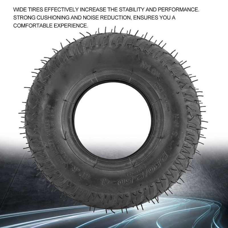 2.8/2.5-4 Tyre Mobility Scooter Wheel Electric Wheelchair Tires Replacement Accessory