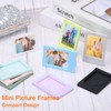 sourcing map 4 Pcs Mini Picture Frames 2.4 x 3.6