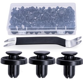 Rexka 41pcs Front Fender Liner & Engine Cover Push-Type Retainers Clips Fasteners for Subaru 909140065 BRZ Crosstrek Forester Impreza Legacy Outback WRX WRX STI XV Crosstrek - Auto Clips Remover