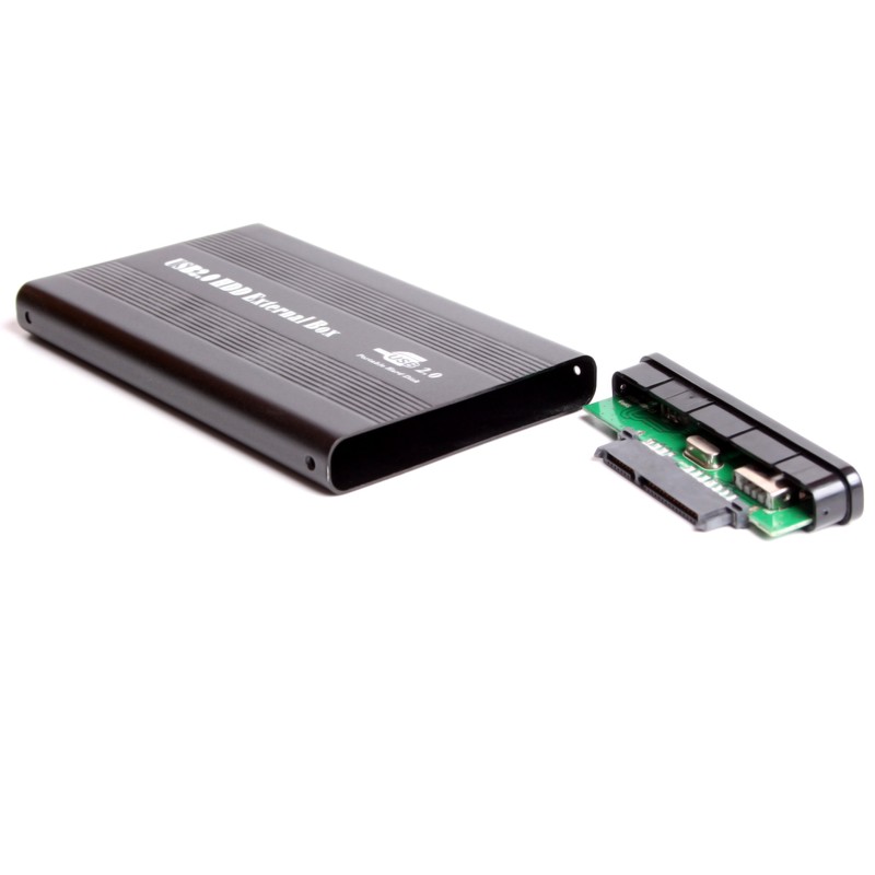BIGtec SATA Aluminium USB 2.0 Hard Drive Enclosure 2.5 Inch