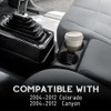 G-PLUS Front Rear Bench Seat Dual Cup Holder Center Console
