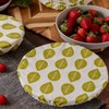 NUTS NUVW76 Bowl Cover, XL Leaves, Dish Cover, Cotton, 100%