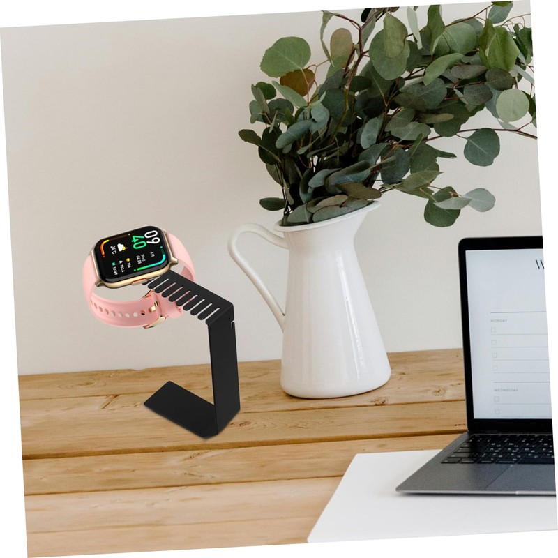 OSALADI Smartwatch Charging Dock Weighted Base Multi-Functional Organizer for Watch
