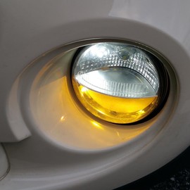 GP Thunder H11 3500K 55W JDM Golden Yellow High Performance Xenon Halogen Light Bulbs for Compatible Fog Light -High Beam - Low Beam SGP35K-H11 PAIR