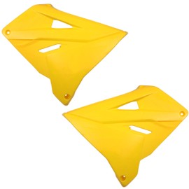 HECASA Yellow Plastic Kit Bodywork Set Compatible With 2001-2007 Suzuki RM125 2001-2008 Suzuki RM250 Body Kit