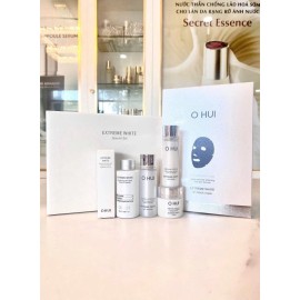 O HUI Extreme White Mela Toning Dark Spot Ampoule Essence Special Set K-Beauty