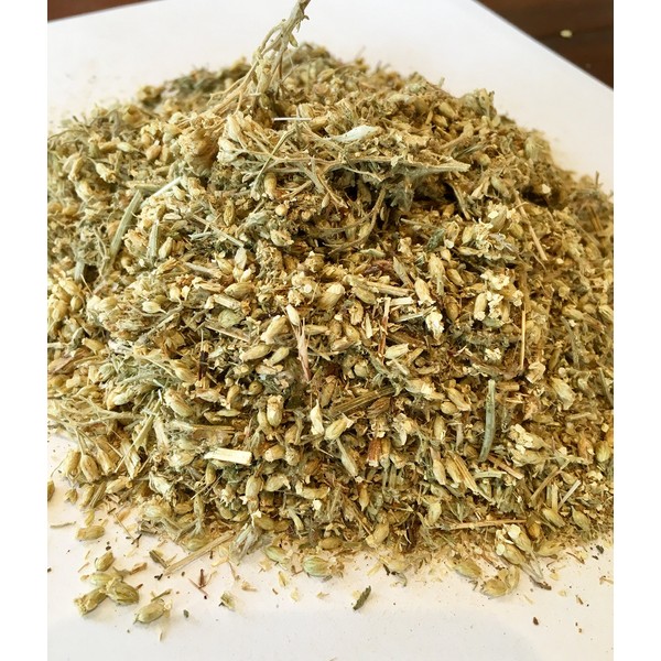 Organic Bio Herbs-Organic Dried Yarrow Cut (Achillea Millefolium) 1 Oz.