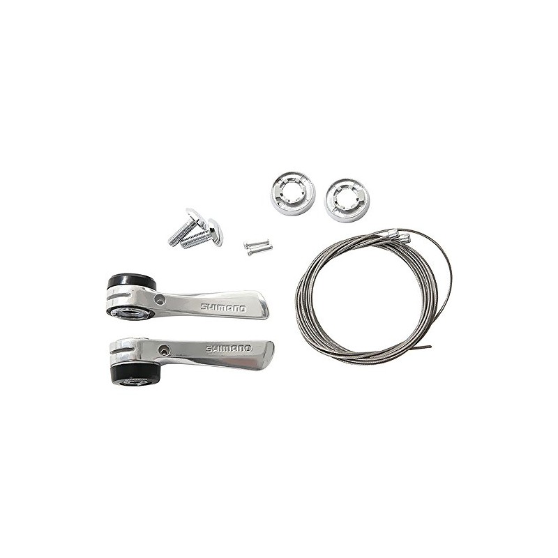 Shimano Unisex – Erwachsene Sora Unterrohrschalthebel, Silber, Einheitsgröße