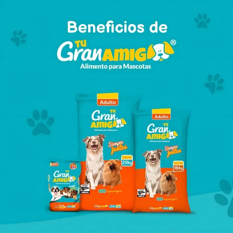 Tu Gran Amigo Croquetas para Perros Adultos de Todas las