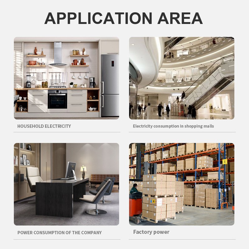 400VAC Dual Power Manual Transfer Switch DIN Rail Mount Single