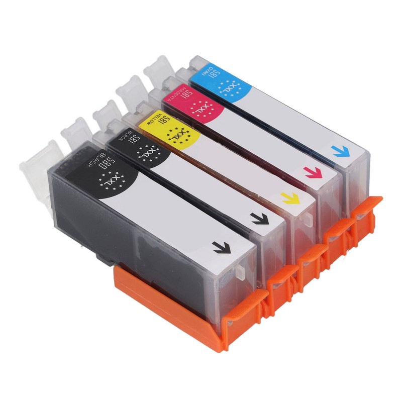 5 Color Printer Ink Cartridge Set Fluent Printing Ink Cartridge
