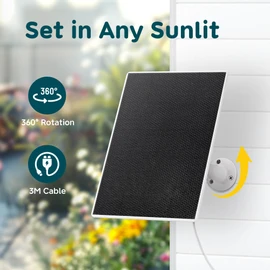 Solar Panel for Bird Feeder Camera only