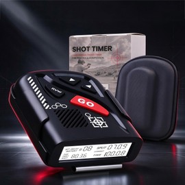 Shot Timer for Shooting Competition, 0.01s Precision Professional Training