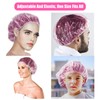 Shower Cap Hair Cap Bath Accessories Women for Home Use