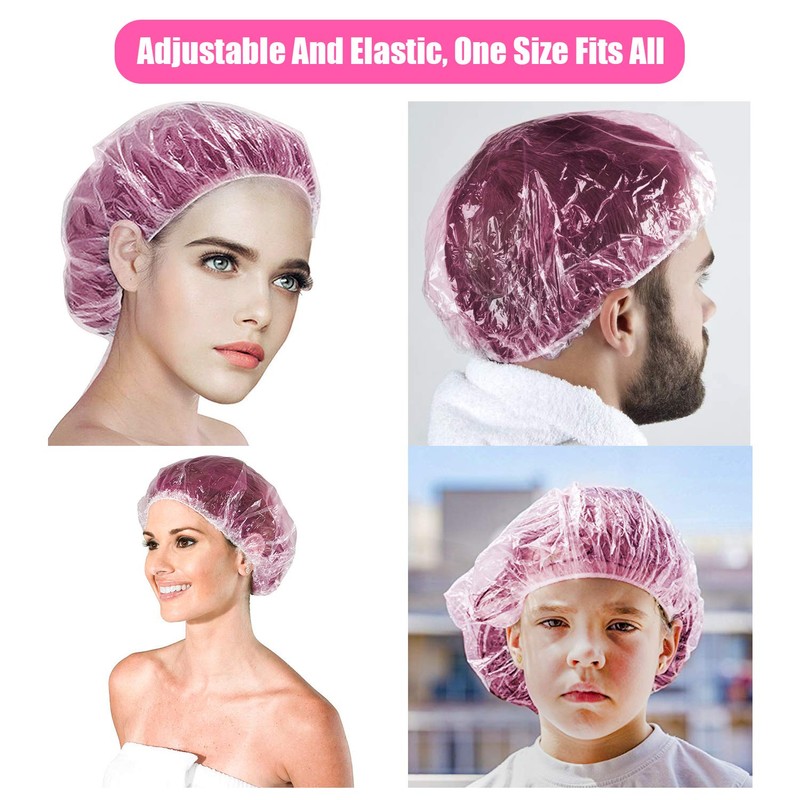 Shower Cap Hair Cap Bath Accessories Women for Home Use