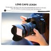CIYODO 20pcs Lens Caps Keeper Elastic String Lost Holder for