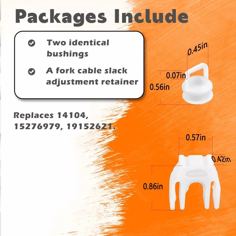 Unbranded Transmission Shift Cable Bushing Kit for Chevy Silverado 1500
