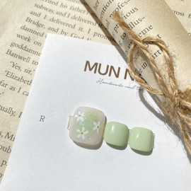 MunNail Sweet Flower Pedi Tip - No. 1 / MunNail 스위트 플라워 패디팁 - 1호