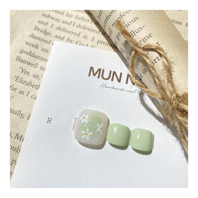 MunNail Sweet Flower Pedi Tip - No. 1 / MunNail
