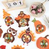 Justforjoyful 24Pcs Thanksgiving Candy Treat Boxes DIY Thanksgiving Fall Candy