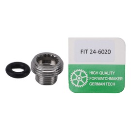 6mm Watch Case Tube for 24 6020 Watch Movement Accurate Replacement Parts Case Screw Watch Crown Tube