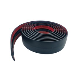 DAILISEN 9.84ft T Molding Flexible Self Adhesive T Shape Floor Transition Strip Bendable T Rubber Trim T Transition Strip for Tile to Laminate Flooring