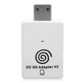 Professional Card Reader Adapter with LED Display, Wide Compatibility, 128GB Memory for Dreamcast, Dreamshell V4.0