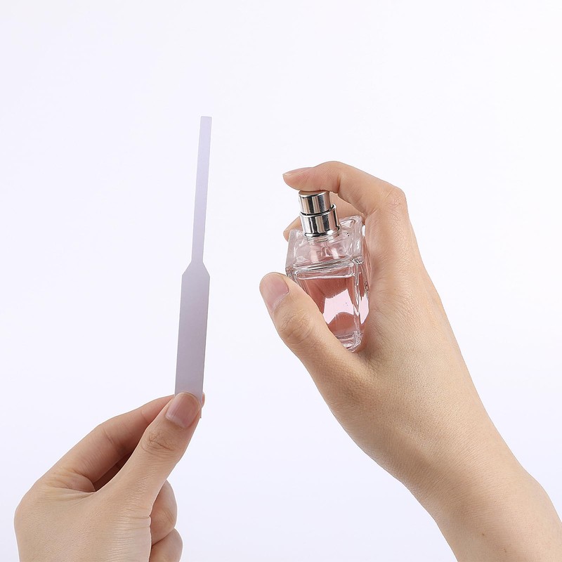 100 Pcs Perfume Test Strips Disposable White Perfume Paper Test