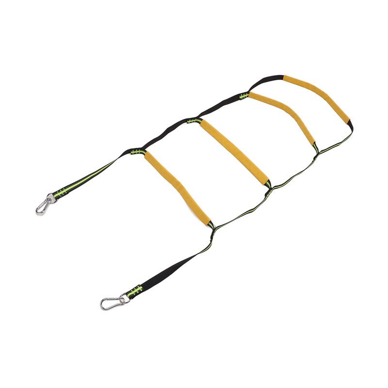 Boat Rope Ladder 4 Steps Foldable Portable Rope Boarding Ladder