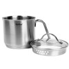 1.5 Quart Stainless Steel Saucepan with Pour Spout, Saucepan with