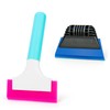 Rubber Squeegee for Shower Glass Mirror Window Tinting, 2 Pack