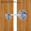 Public Bathroom Door Lock Bolt Zinc Alloy Vacant Engaged Privacy