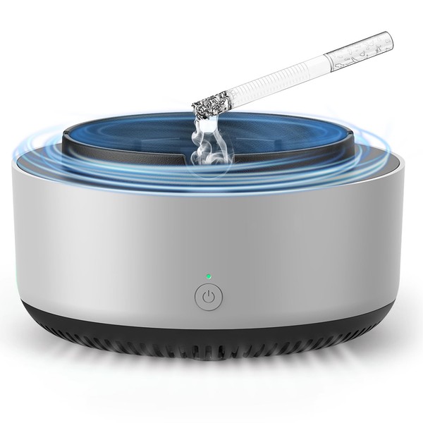 2 in 1 Multifunctional Smokeless Ashtray, JINYJIA Smart Electronic Ashtray,