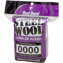 8 Pack #0000 Steel Wool 0320