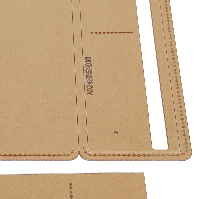 Acrylic Wallet Pattern Stencil Wallet Template Drawings Kit Acrylic Making