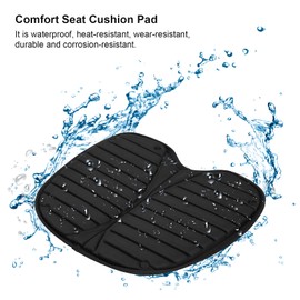 Waterproof Canoe Seat Pad, Kayak Seat Pad, Canoe Fishing Comfort Seat Cushion Pad for Kayak Waterproof Seat Pad Boat Inflatable Boats
