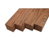 Barrington Hardwoods Zebrawood Lumber Square Turning Blanks (4 Pieces) (2"